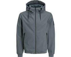 Jack & Jones Jas Jjebasic Softshell Hood Noos 12236300 Stormy Weather Mannen Maat - XL