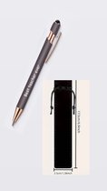 Akyol - Best teacher ever pen - leraar - cadeau voor een leraar - docent - balpen - balpen met hoes