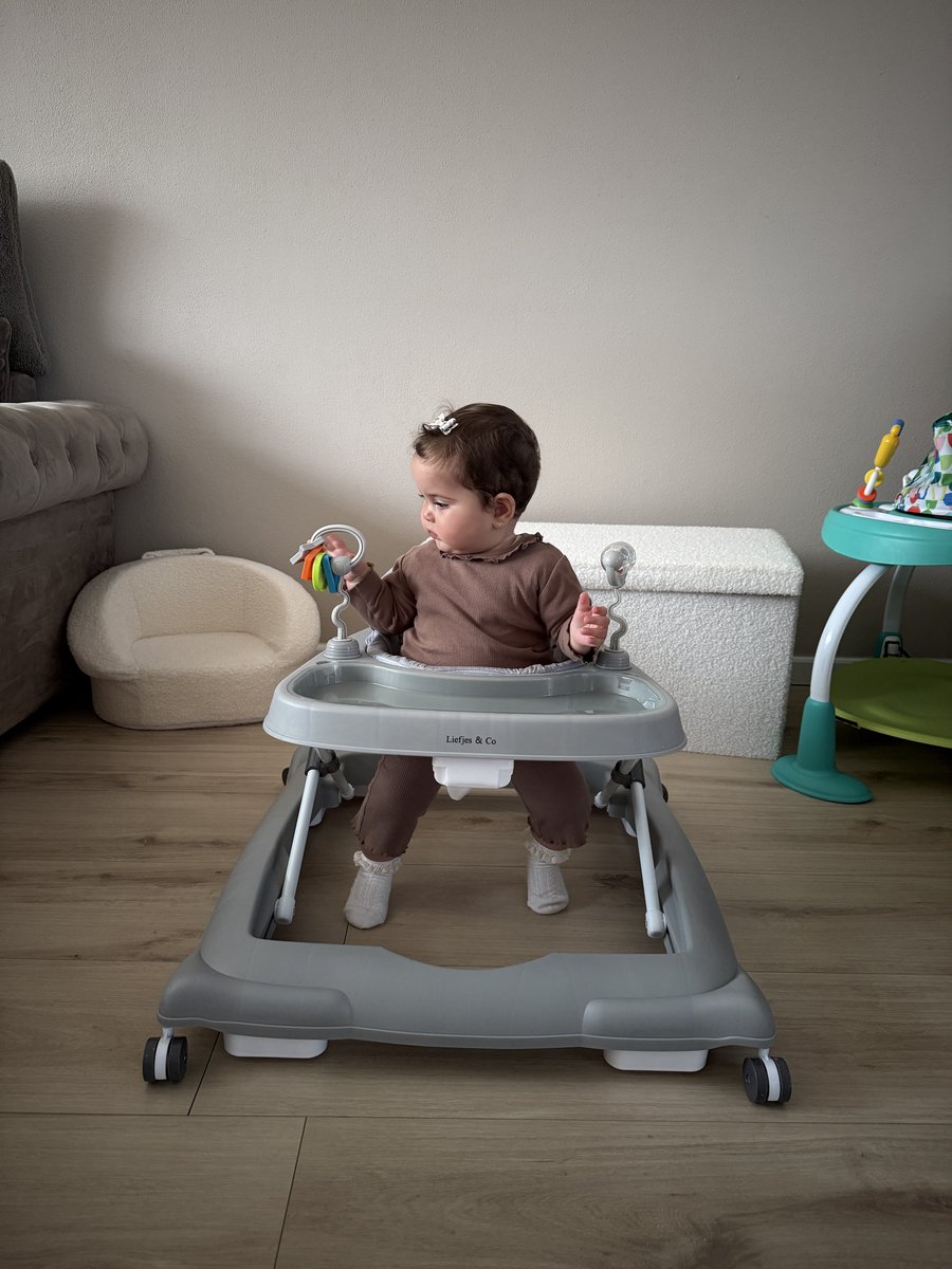 Liefjes & Co Loopstoel - Babywalker Grijs – foto 3