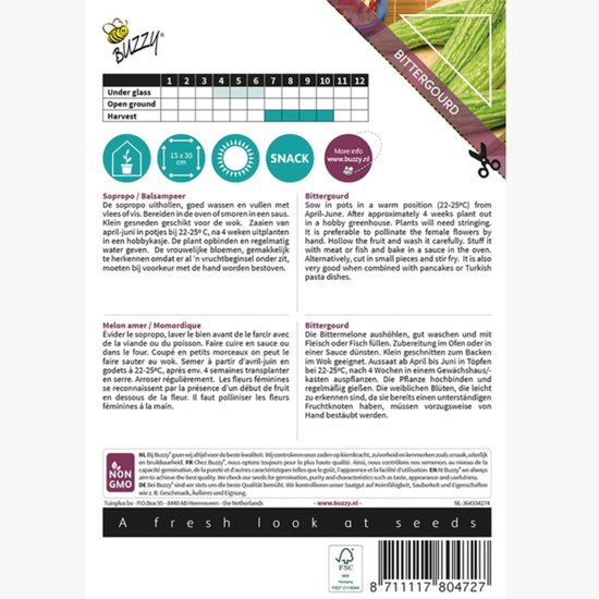 Buzzy® Xotica Sopropo Bittergourd