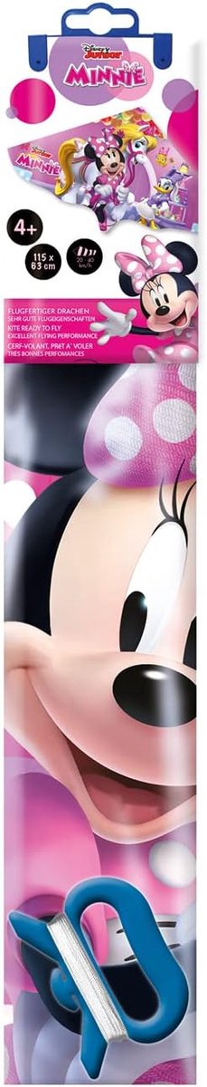 Günther Flugspiele Vlieger Minnie Mouse Spanwijdte 1150 mm Geschikt voor windsterkte 5 - 8 bft