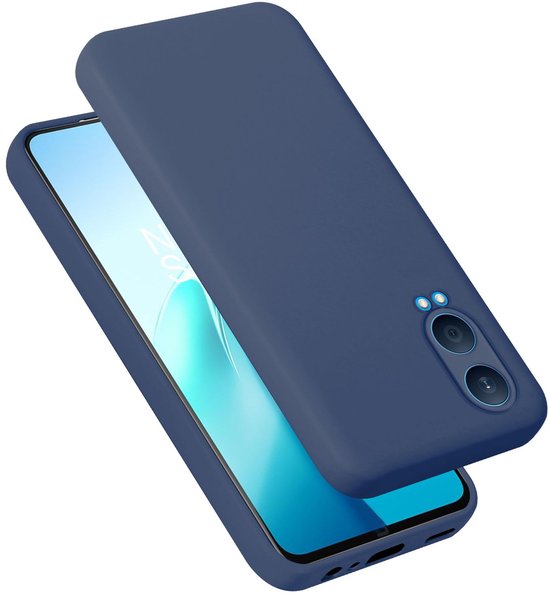 Cadorabo Hoesje geschikt voor OnePlus Nord CE4 Lite in LIQUID BLAUW - Beschermhoes gemaakt van flexibel TPU silicone Case Cover
