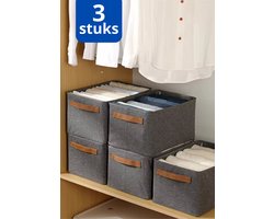 Organizer - Opbergbox - 3 stuks - Kledingkast - Kayslus - Kleding