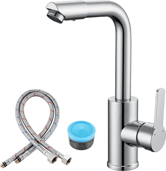 IBERGRIF M11357 Washbasin tap with cold boot system
