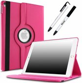Apple iPad Pro 10.5 (2017) hoesje 360 Rotating hoesje Case + 4 in 1 Styuls Pink