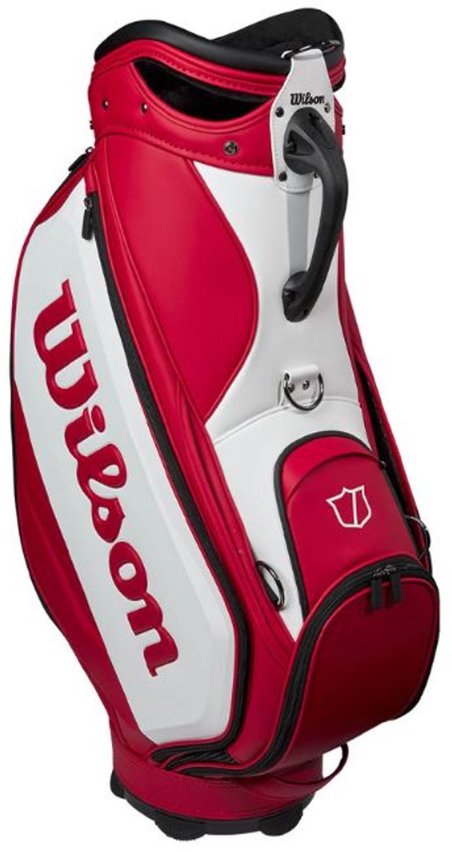 Wilson Staff Tour Bag Wit Rood