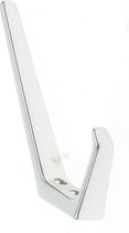 Hermeta Hoed- en jashaak enkel, alu/naturel 0030-01 (Prijs per 5 stuks)