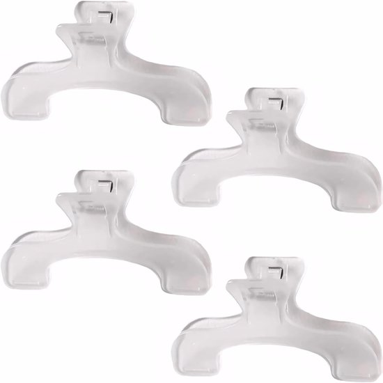 4stuks - transparante boekenhouder - bladwijzer - Papiergrepen - Boekpaginahouders voor lezen - boekpaginahouder - Boekclippaginahouder - Book Clip Pagina Houder