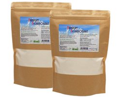 SoLMAG Natriumbicarbonaat - Set van 2 x 1 kg - Zuiveringszout - Baking Soda - Allesreiniger – Geurverwijderaar - Bakpoeder - Baking Powder - Bicarbonaat - Bicarbonate - Schoonmaaksoda - Food Grade kwaliteit
