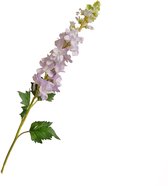Fleur d'acier - fleur artificielle pied d'alouette 82 cm lilas