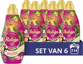 Bol.com Robijn Klein & Krachtig Collections Vloeibaar Wasmiddel - Tropical - met 82% biologisch afbreekbare ingrediënten - 6 x 1... aanbieding