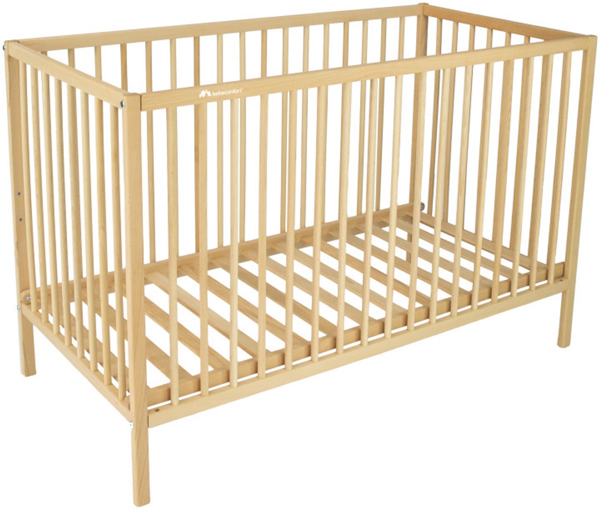 Bebeconfort Poppy Kinderbed - Natural Wood - Vanaf de geboorte tot ca. 3 jaar (0-15 kg)