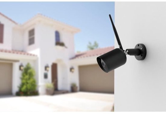 WiFi-camera - LINK2HOME - Binnen/Buiten - 1080P HD - Nachtzicht - Bewegingsdetectie — afbeelding 2