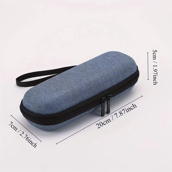 @ Lu's Today - insuine koeltas - Hardcase - inclusief coolpack - Jeans Blauw van Lu's Today — afbeelding 2