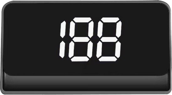 okido auto HUD head up display – wit – digitale LED snelheidsmeter