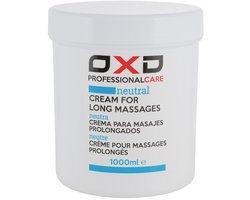 OXD Massagecrème Neutraal Pro – 1000ML| De Beste Keuze voor Langdurige Massages| sport massage