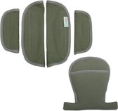 Ukje - Gordelhoesjes Maxi-Cosi en Cybex autostoelen - Groen
