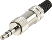 Stereo Connector 3.5 mm Male Silver