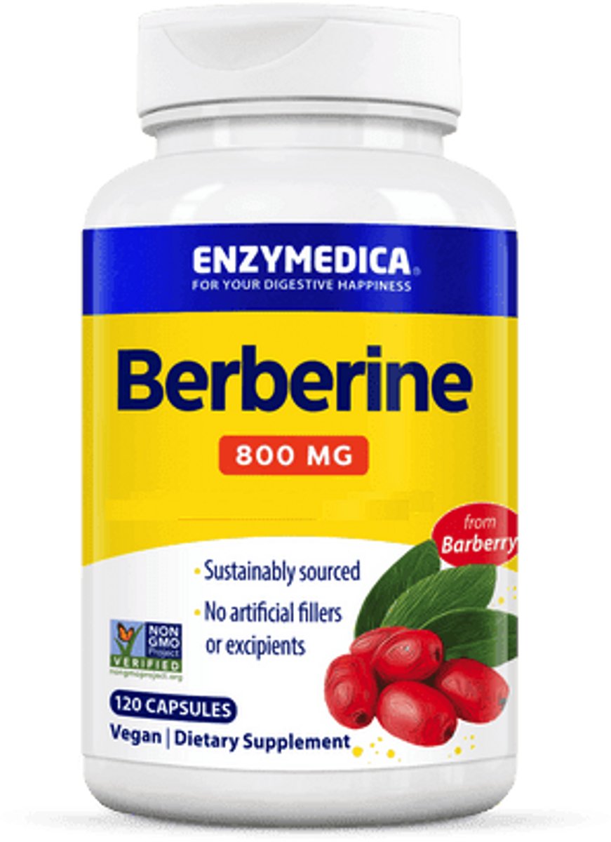 Goedkoopste Berberine van Enzymedica - 120 capsules
