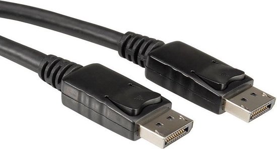 Standard DisplayPort kabel - versie 1.1 (2560 x 1600) / zwart - 1,8 meter