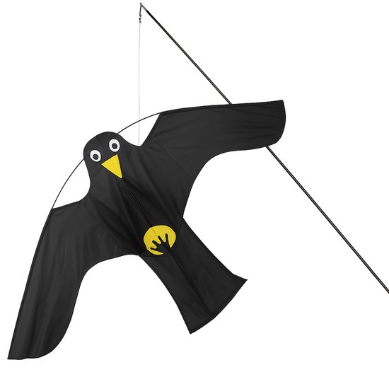 Innovaland - Vogelverjager - 4 Meter - Vogelverschrikker - Duiven - Kraai - Uil - Kraaien - Verjager - Kite Hawk - Vogel Verschrikker - Duivenverjager