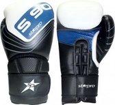 Bokshandschoen Starpro S90 training boxing glove | zwart-wit - Product Maat: 10