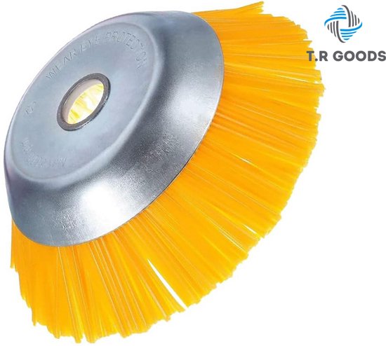 T.R Goods® - Nylon Onkruidborstel Voor de Bosmaaier - Nylon Borstelkop voor Bosmaaiers - Onkruidborstel Grastrimmer van T.R Goods® — afbeelding 4