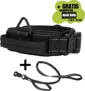 Always Prepared® Pro Combi Deal - Halsband + Riem - Set voor Middel en Grote Honden - Reflecterend