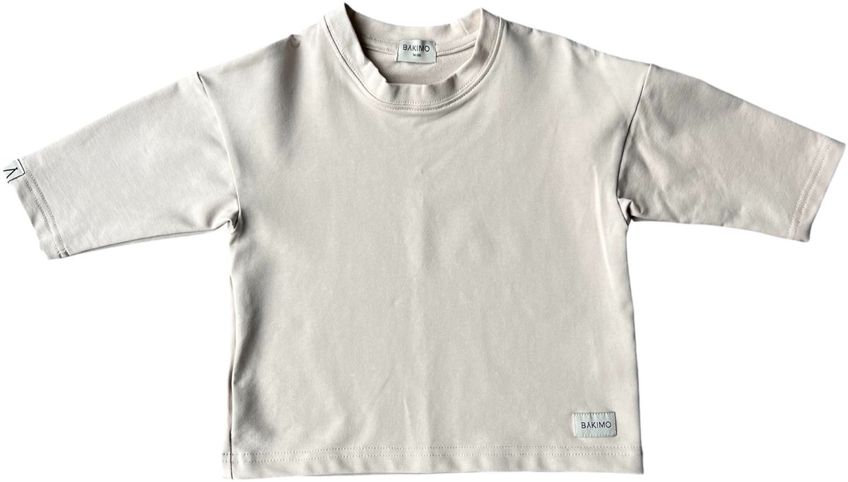 BAKIMO Oversized Longsleeve Sand 98/104