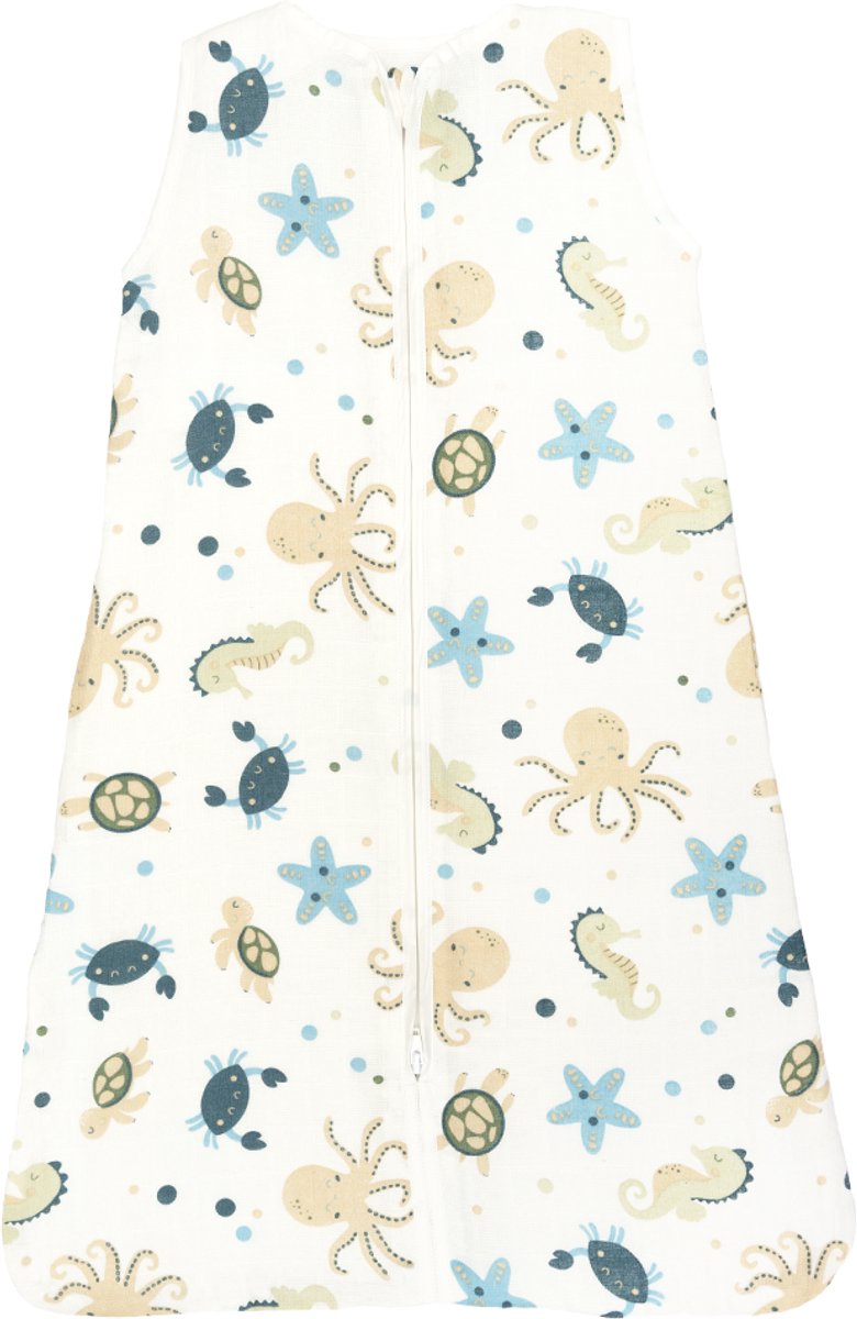 Little Boo Icecream Slaapzak Hydrofiel Oatmeal 70cm Zomerslaapzak