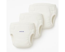 Herbruikbare Luier – Wasbare Stoffen Luier voor Baby’s – Ademend en Lekvrij – Milieuvriendelijk & Verstelbaar – 3 stuks