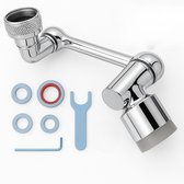 ZEYXINH 1440° roterende multifunctionele verlengkraan, kraanverlengingsopzetstuk, draaibare ZEYXINH 1440° roterende multifunctionele verlengkraan, kraanverlengingsopzetstuk, draaibare