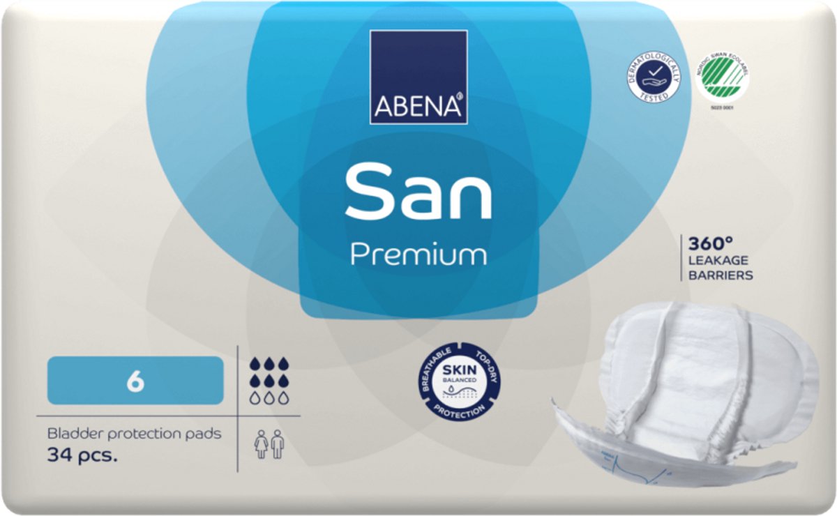 Abena San Premium 6 - 3 pakken van 34 stuks