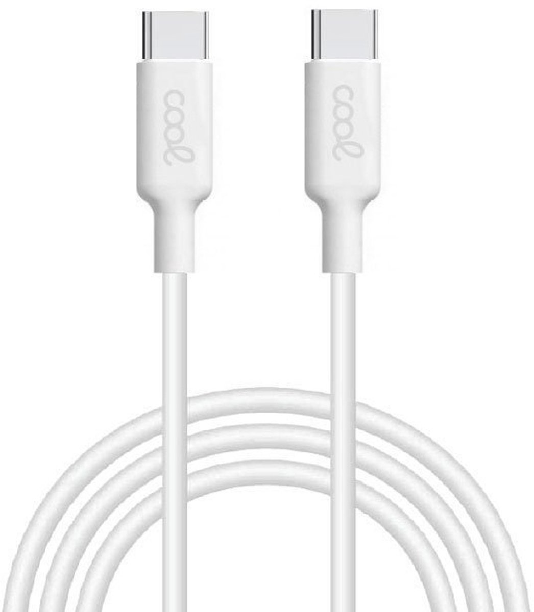 COOL Accesorios 8434847027784 USB-kabel 1 m USB C Wit
