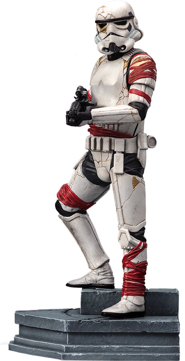 Iron Studios - Art Scale 1/10 - Star Wars: Ahsoka - Night Trooper Statue 21cm