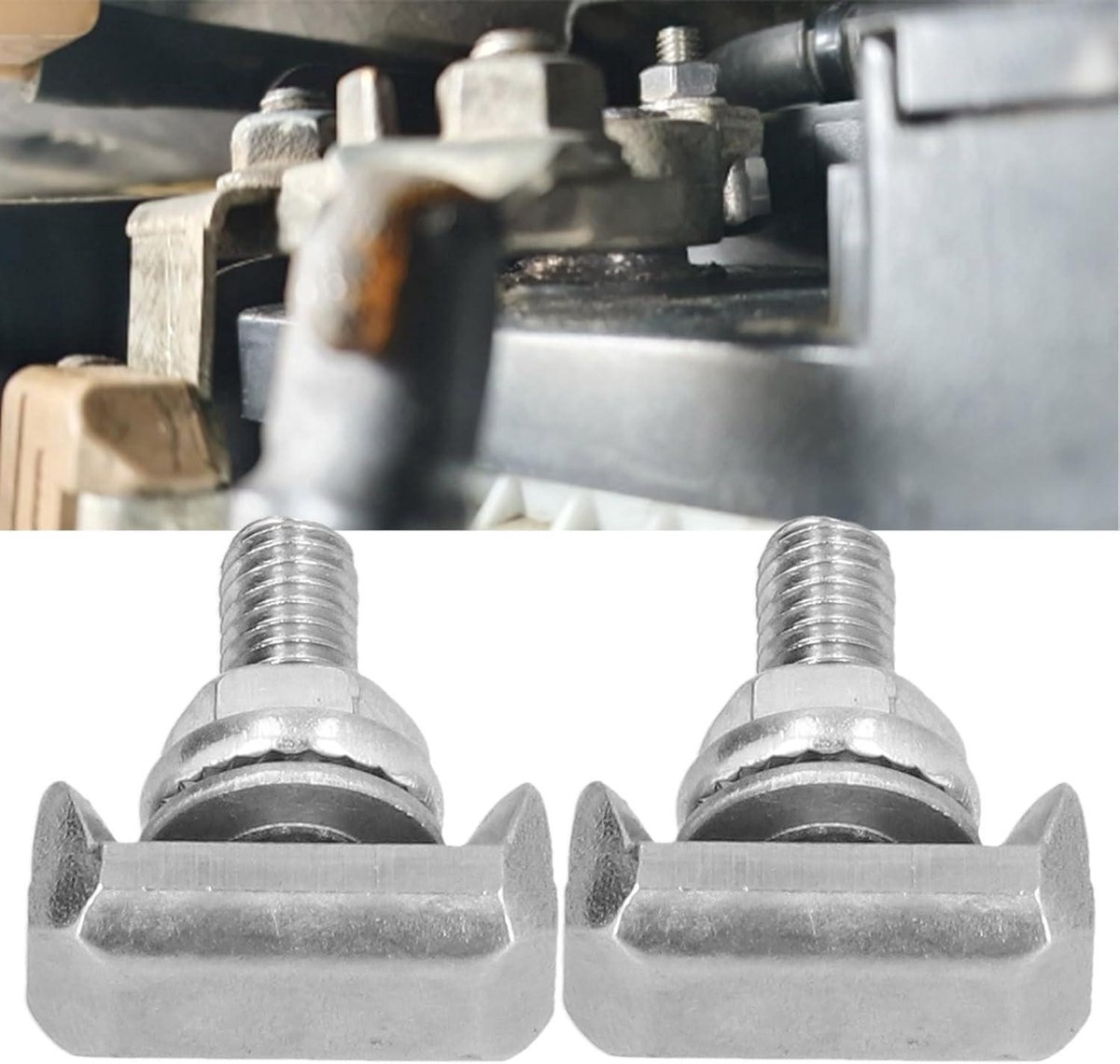 Auto T-schroef, auto accuklemmen, accubouten, spanschroef aansluitklemmen T-schroef 19116852 reserveaccessoires voor reparatie van auto-accu (2
