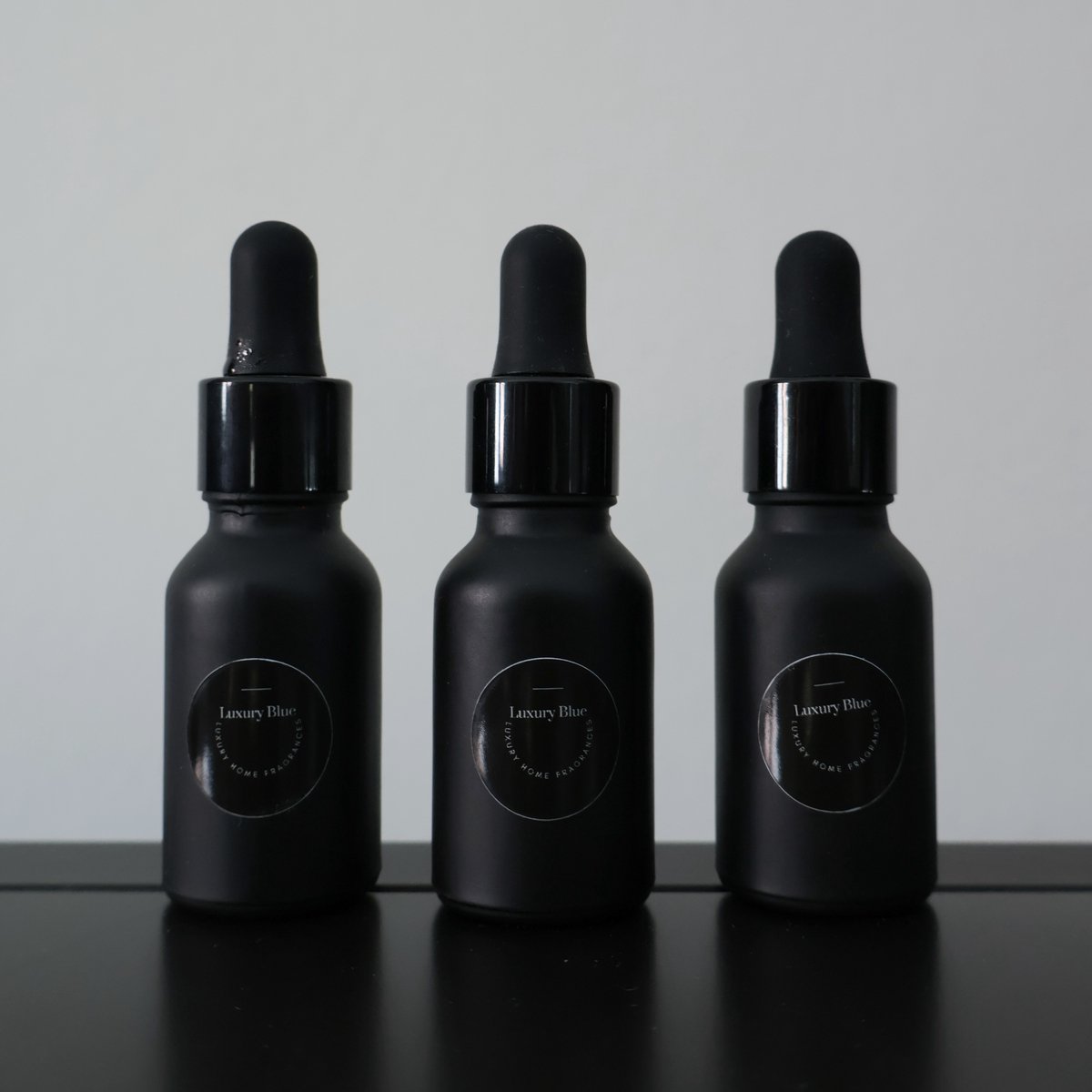 House of odor | Geurolie | Luxury Blue | Parfumolie | Set van 3x 15ml | Giftset | Natuurlijk en rustgevend | Aromatherapie | Geschikt voor Aromadiffusers en Oliebranders
