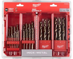 Metaalboren Set - 25-delig - Red Cobalt