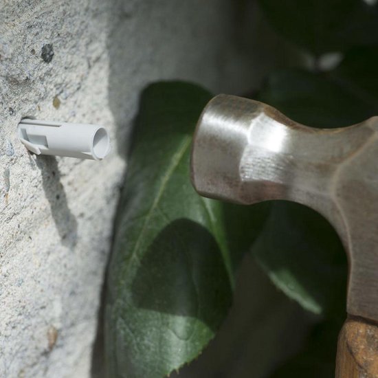 Nature - Spandraadsysteem voor klimplanten - 10m - verzinkte kabel - spandraad