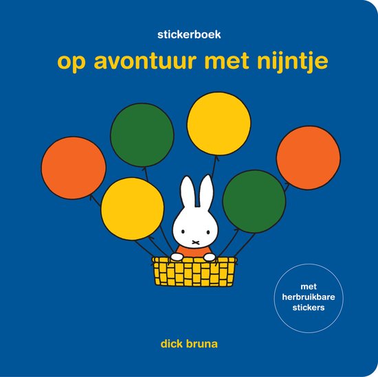 stickerboek op avontuur met nijntje - cover