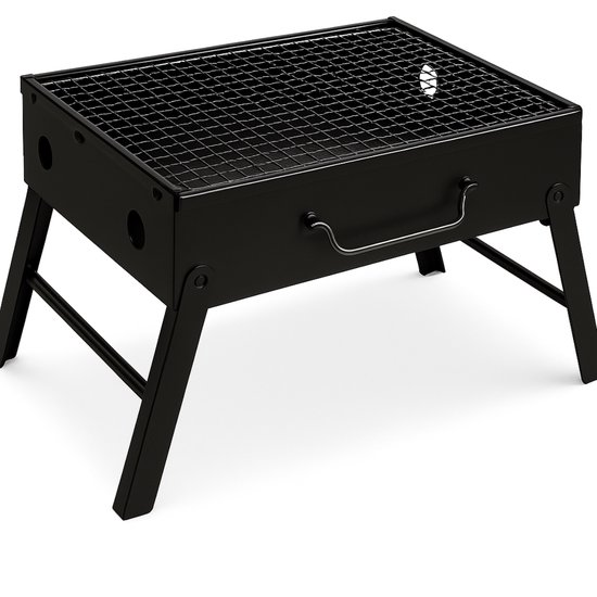 Houtskool BBQ - Barbecue - Inklapbaar - Barbecue Houtskool - Tafel Grill - Camping - Strand - Festival - Park