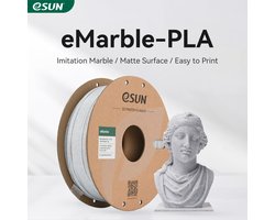 eSun PLA-Marble Grijs / Grey - 1 kg - 1.75 mm - 3D printer en 3D pen filament