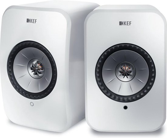 KEF LSX Wireless Stereo Speakers - Glanzend Wit ( prijs per set ) | bol.com