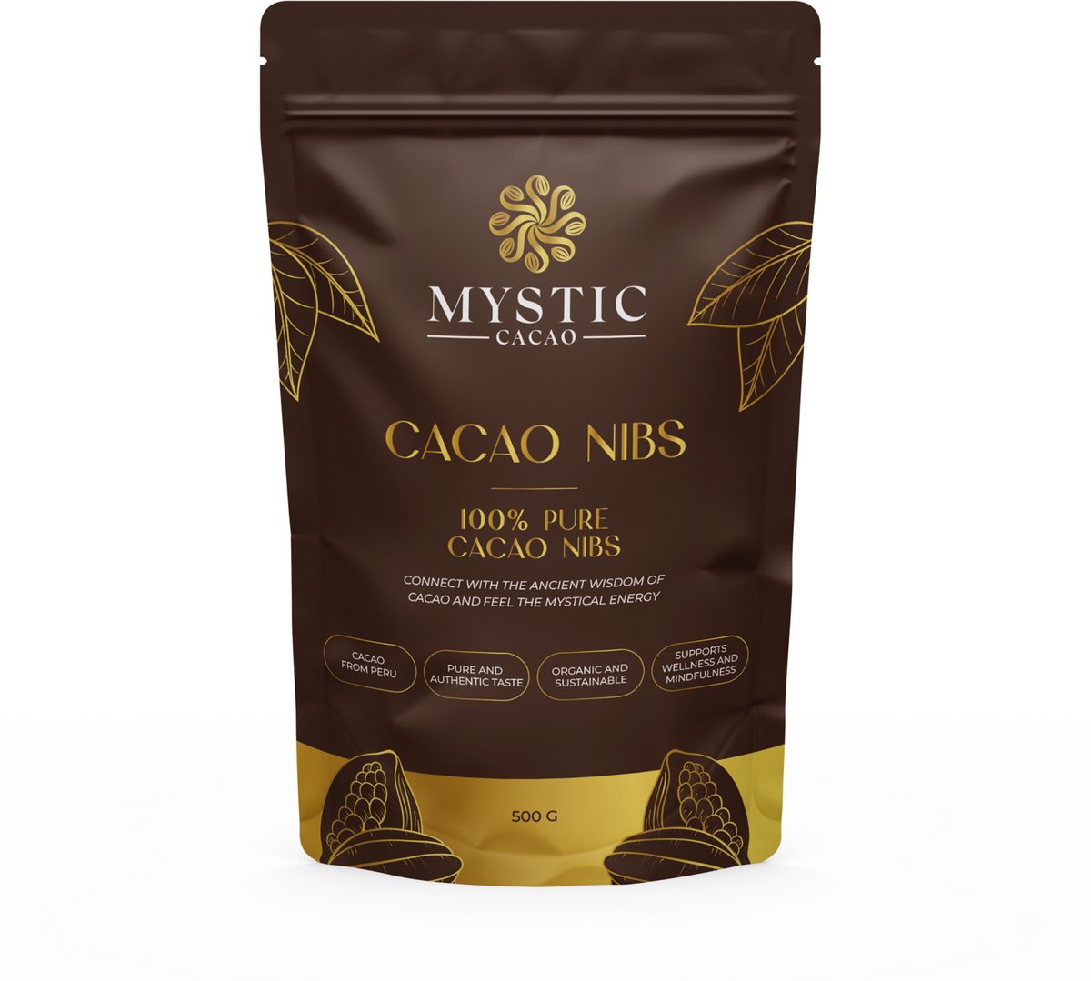 Cacao Nibs Biologisch (Mystic Cacao)