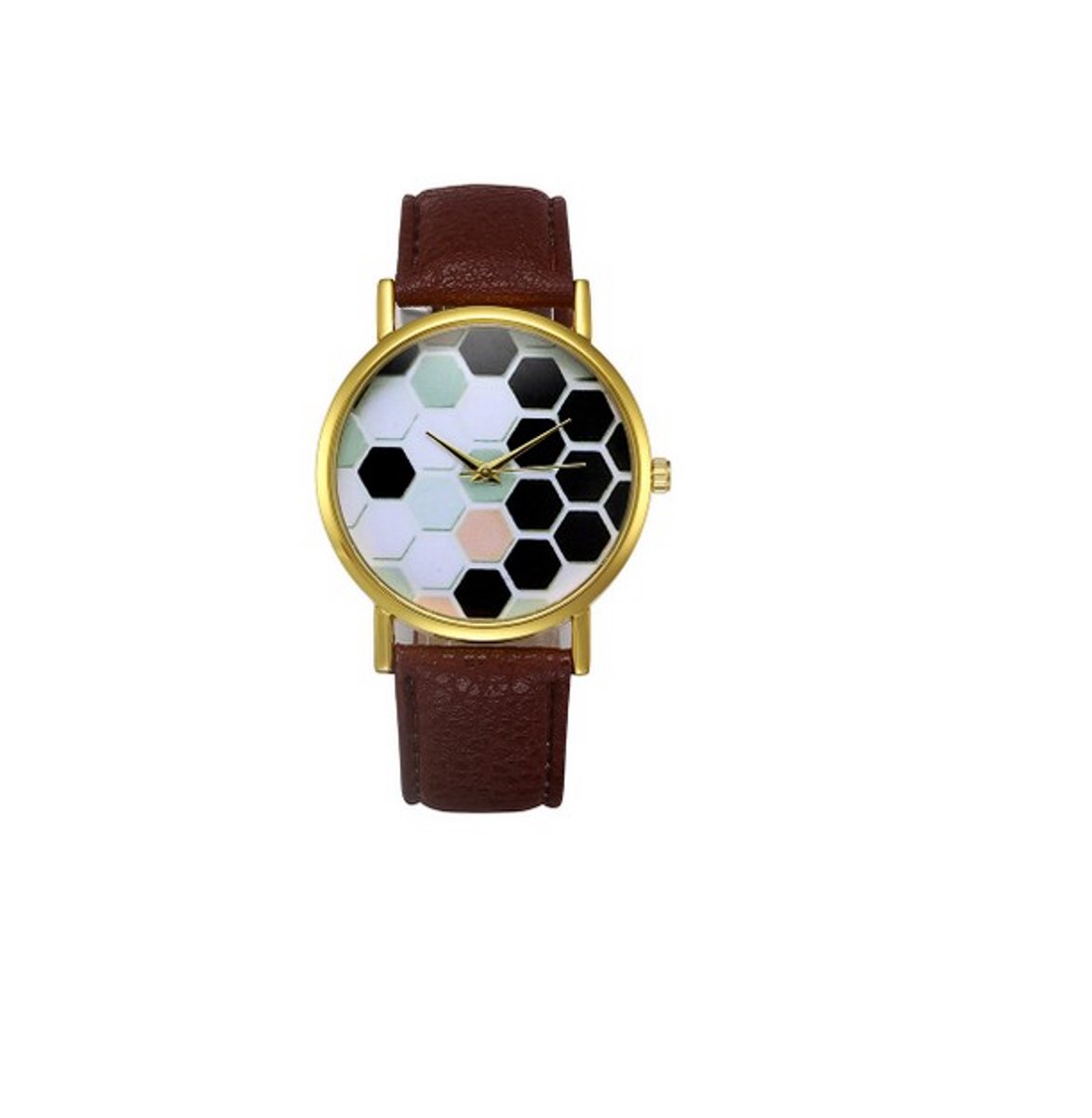 Hidzo Horloge North ø 37 mm - Zwart - Inclusief horlogedoosje