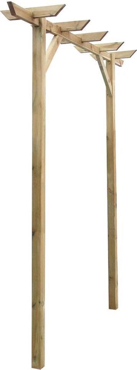 Tuin pergola 200 x 40 x 205 cm (hout)
