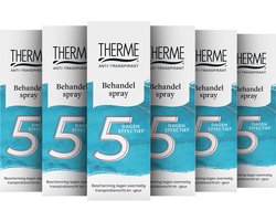 Therme - Anti-Transpirant Behandelspray - 6 x 25 ml - Voordeelverpakking