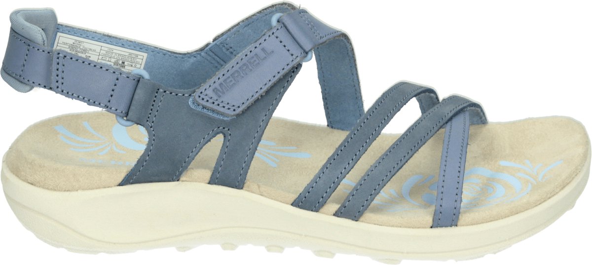 Merrell J007796 HARBOR BACKSTRAP Sandalen met hakDames Sandalen Blauw