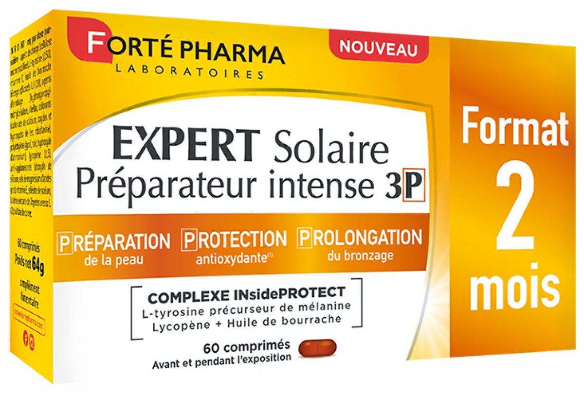 Forté Pharma Expert Solaire Préparateur Intense 3P 60 Tabletten