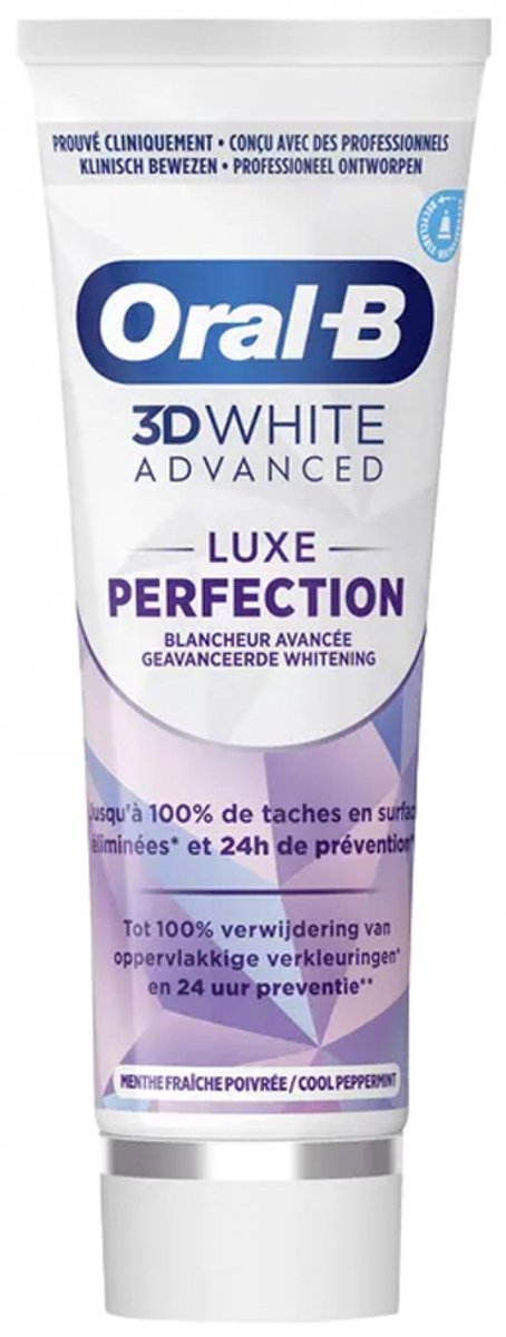 Oral-B Tandpasta 3DWhite Advanced Luxe Perfection 75 ml